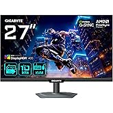 GIGABYTE M27UP 27" SS IPS Dual-Mode Gaming Monitor, 4K UHD 160Hz / FHD 320Hz, 1ms GTG, Mat Ekran, HDMI 2.1 & DP 1.4, DisplayH