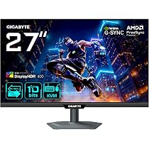 Gigabyte M27U 27 4K UHD Gaming Monitor - 3840 x 2160, 160Hz, 1ms, 400 cd/m², FreeSync Premium Pro, HDR 600, HDMI 2.1, Displayport 1.4 : Buy Online at Best Price in KSA - Souq is now