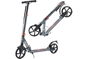 Apollo Monopattino XXL Wheel 200 mm - Spectre PRO è Un Monopattino City Scooter di Lusso con Doppia Sospensione, City-Roller XXL Pieghevole e con Altezza Regolabile, Monopattino