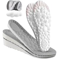 Schuheinlagen Größer 1,5–3,5 Cm Höhenvergrößerung, Einlegesohlen, Memory-Schaum, Schuhe, Sohlenpolster, Atmungsaktiv, Stoßdämpfung, Bequem, For Die