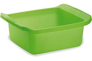 GIO'STYLE Giostyle Bacinella Rettangolare, Capacità 10 Lt, Verde