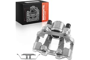 Frankberg Brake Caliper Disc Brake Rear Right with Bracket (hole spacing 76, 2mm) Compatible with 1 Series F20 2 F23 F34 3 Series F30 F35 F80 3 Series F30 F80 4 F33 F83 Replace# 34216850858