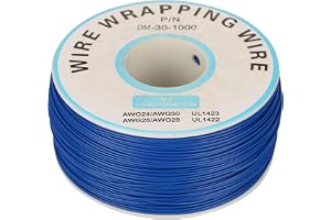 Anslutningstråd 0,25 mm förtennad koppartråd 30AWG 200 m enkelkärnig PCB-tråd PCB-ledningar Kabel
