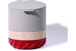 La Cafetière Renew Composter and Coffee Knockbox, 75ml Espresso Dump Bin für Kaffeesatz mit Abnehmbarer Klopfstange und rutschfestem Boden