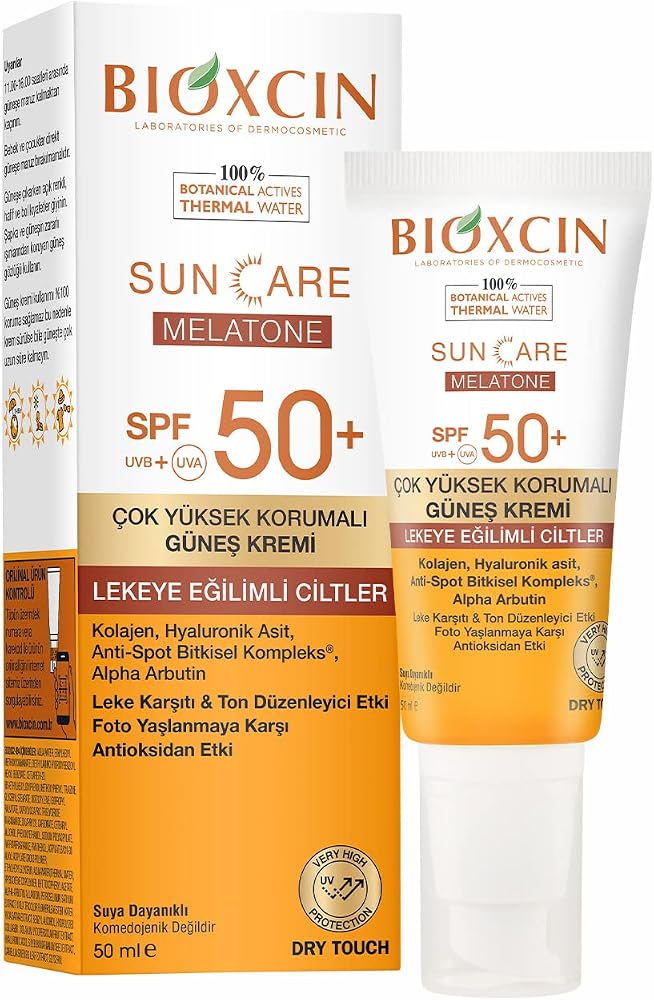 Bioxcin Sun Care Lekeye Eğilimli Ciltler İçin Çok Yüksek Korumalı Güneş Kremi 50 SPF - Leke ve Çil 50 Ml