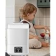 ALLESM Sterilizer Baby Bottle, 5-in-1 Bottle Sterilizer Baby,Bottle Warmer for Baby Milk and Accessories Baby Bottle Sterilizer and Dryer for Baby Bottles, Baby Stuffs & Breast Pump Accessories