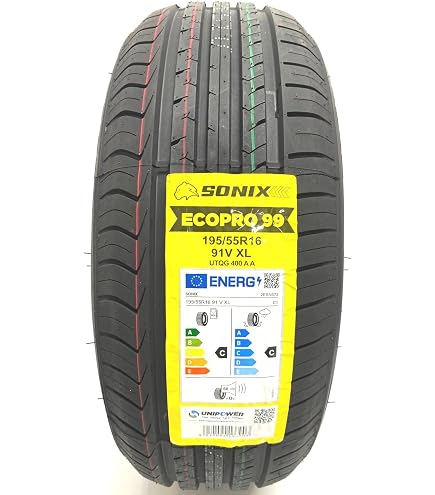 2 X 195 55 16 ECOPRO 99 91V XL EXTRA LOAD TYRES 195/55R16 M+S