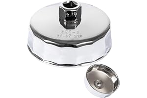 YZYUN 86mm 16 Flutes Oil Filter Wrench Compatible with BMW Volvo, Oil Filter Removal Tool for N20, N26, N51, N52, N54, N55, N63, N74, S55 and S63