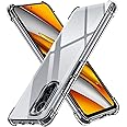 ivoler Funda para Xiaomi Poco F3 5G / Xiaomi Mi 11i, Carcasa Protectora Antigolpes Transparente con Cojín Esquina Parachoques