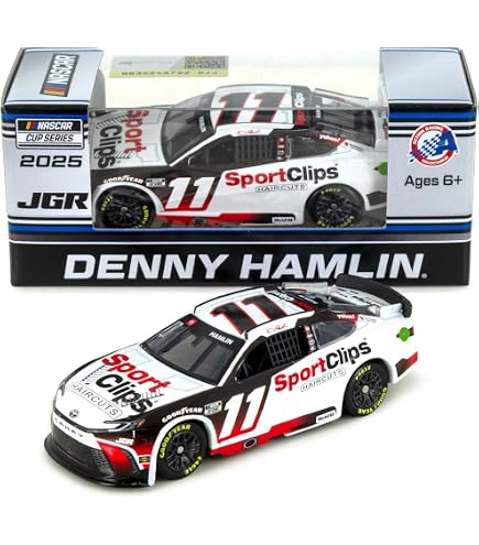 Denny Hamlin 2025 Sport Clips ARC Diecast Car 1:64 Scale : Amazon