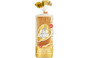 Rich Bake Sugar Free Whole Wheat Toast 500 g