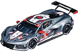 Carrera Evolution 20027786 Chevrolet Corvette C8.R No.4 I 1:32 Scale Slot Car I With Working Front & Rear Lights I Suitable For Ages 8 Years+