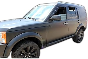‎J&J AUTOMOTIVE J&J AUTOMOTIVE | Windabweiser Passend Für Discovery 3, 4, 2004-2016, Heko Regenabweiser, Getönt, Set 2-Teilig, Vorne, Aerodynamisch