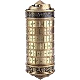 Cryptex Letter Password Box, Ring Holder | Brain Teaser, Jigsaw Puzzle Design, Christmas, Valentines, Material Not Indicated,