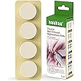 haakaa Electric Nail Trimmer Replacement Pads Baby Nail Trimmer Heads for Standard Baby Nail File, Suitable for 0-3 Months, Oatmeal