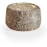 Formaggio Nero di Sicilia | Formaggio di capra e pecora | Tipico Siciliano | 450 gr | Affinato in crosta con pepe nero