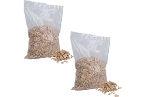 AB Tools 2pk OF 6 Litre Natural Coarse Beech Chips Bird Parrot Cage Bedding Covering