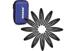 Wzone 60x18mm Imanes Fuertes, 12 Imanes Ovalados, Juguetes para los Dedos, Juguetes para el TDAH, Magnet de Descompresión Aptos para Educación, Entretenimiento