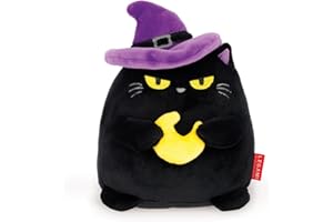 Legami - Peluche Plush Super Soft Halloween!,Tema Kitty, Formato Mini, Sta in Piedi da Solo, Con Carta d'identità, Idea Regalo, 14 x 17 cm
