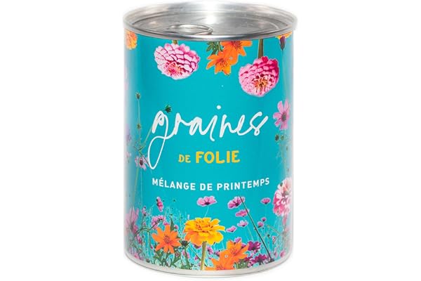 Mauvaises Graines© - Kit de Graines de Fleurs à Semer - Idée Cadeau Original Femme Homme Amis Famille Anniversaire Collegue Fêtes - Ultra Simple à Utiliser - 100% Fabriqué en France
