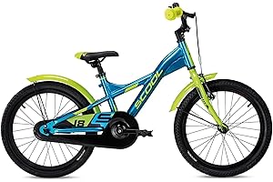 S’COOL S'COOL XXlite Kinderfahrrad | 16 und 18 Zoll Fahrrad für Kinder und Jugendliche | Fahrrad für Jungen mit sportlicher Sitzposition | Kinderfahrrad mit hochwertigen Komponenten