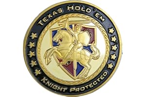 POKEO Pokerguard Poker Card Guard, accessori da poker (Knight Protected)