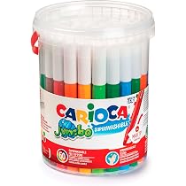 Carioca Joy 100 Filzstifte – Waschbar, Feine Spitze, Für Kinder, Made In Italy