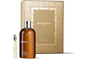 Molton Brown Re-charge Black Pepper Collection - Eau de Parfum 7.5 ml, Bath & Shower Gel 300 ml, Luxury Scented Body Care & Fragrance Gift Set