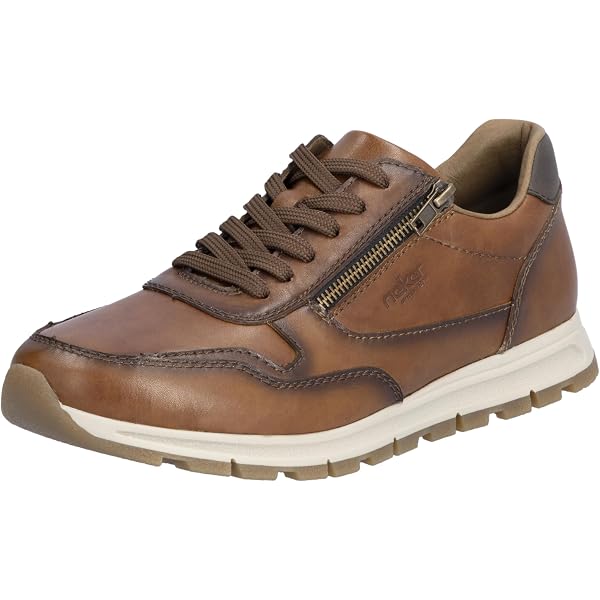 Rieker Tillia - Sneaker Donna In Sintetico - Tomaia Sintetica, Fodera In Tessuto, Suola Sintetica, Tacco 3,5 Cm, Vestibilità Standard