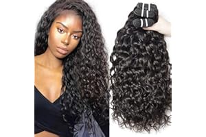 Yavida Human Hair Bundles Water Wave Bundles Capelli Brasiliani Naturali Extension Capelli Umani Ricci Extension Capelli Veri Tessitura Onda D'acqua Bundles 12 14 16+10 pulgada