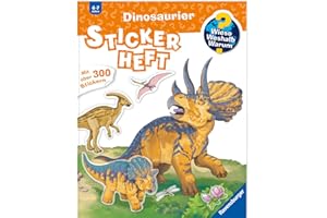 Wieso? Weshalb? Warum? Stickerheft - Dinosaurier (ab 4 Jahre - mit über 300 Stickern)