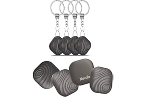 Nutale Air Localisateur D'objets de Clé Portefeuilles Tag 4PCS - Café - Only IOS - Connecte à iPhone pour Retrouver Affaires