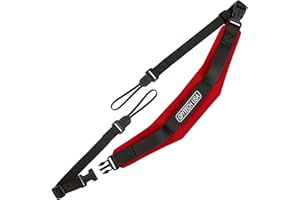 OP/TECH USA 1502372 Pro Loop Strap for Professional Camera/DSLR/Large Binoculars - Red