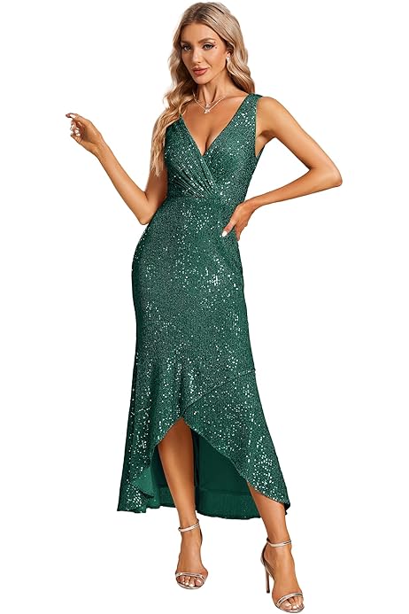 Abiti Da Cerimonia Ever-Pretty Vestito Donna Elegante Cerimonia