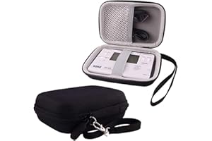WERJIA Hard travel case for Korg TM60BK/TM-50 Tuner Metronome,KLIQ MetroPitch - Metronome Tuner (black)