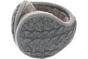 KQueenStar Direct Winter Earmuffs - Adjustable Classic Fleece Ear Warmers for Women