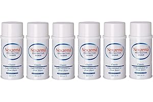 SODALCO 6x Noxzema Shaving foam Cream seife Rasierschaum weiß Classic Menthol 300ml