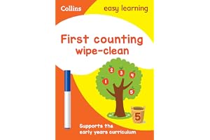 First Counting Age 3-5 Wipe Clean Activity Book: Ideal for home learning