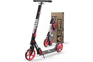 ‎APOLLO Apollo XXL Wheel Scooter - Phantom Pro Cityroller | Klappbarer City Roller für Kinder | Höhenverstellbar, Tretroller für Erwachsene | Roller Kinder 6 Jahre | wahlweise mit LED Rollen | Kinderroller