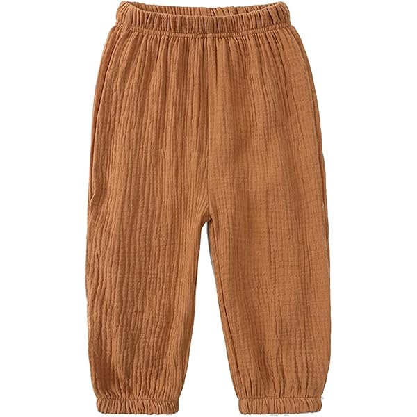 Camilife Baby Jungen Marlenehose - Baumwolle Lockere Culotte Hose Mit Elastischem Bund