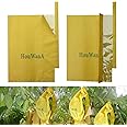 HouWanA Fruit Protection Bags 100pcs Cover Bags 9X11.8inch, for Fruit Trees, Orchard, Trees, Frost, Plants There are Windows to See Inside