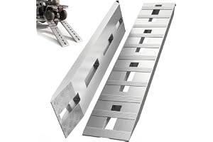 VEVOR 1520 x 305 mm aluminiumramper 2 st. ATV-ramper lastramper 6 000 pund/2 722 kg kapacitet upp till 406 mm laddningshöjd