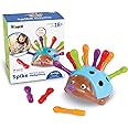 Kidology Montessori Creative Pull Out Spike Hedgehog for Kids | Fine Motor and Sensory Toddler Learning Toys | Educational for Counting, Color, Sorting, Multi