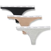 Calvin Klein 3'l&uuml; paket Thong (d&uuml;ş&uuml;k rise) 000qd5209e İ&ccedil; Giyim Kadın