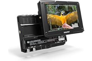 Lilliput H7s 7 Zoll 3G-SDI 1800cd/㎡ On-Camera Field Monitor 4K HDMI Input Output 1920x1200 IPS 3D Lut Top Broadcast Kamera SDI Monitor (Keine Batterie, Keine Stromversorgung)