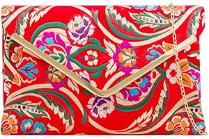 LEAHWARD Leah Ward Women's Floral Clutch Bags Party Wedding Evening Handbag 158