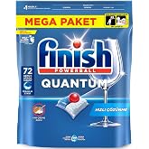 Finish Quantum 72 Kaps&uuml;l Bulaşık Makinesi Deterjanı Tableti