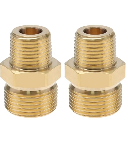 Adaptateur De Nettoyeur Haute Pression - Filetage M22 Vers M22/3/8/1/4 - Raccord Rapide Laiton Pour Pistolets Et Tuyaux