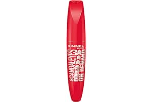 Rimmel London Mascara ScandalEyes Volume on Demand, Mascara Volume Modulabile, Nero