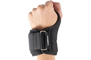 USINGFIT Polsiere Pesi Polsi Polso Braccia 2 * 0.5kg / 2 * 1kg Polsini Pesi Polsiera Polsiere Donna Wrist Weights Hand Peso Corsa Correre Palestra